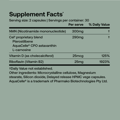 SRW - Cellular System - Cel² Nourishment | Anti-Aging Supplement